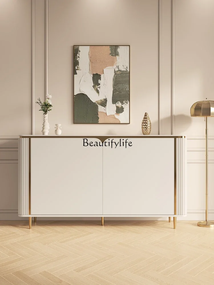 

LJY*Solid wood household entrance integrated entrance cabinet large capacity 2023 new storage light luxury storage cabinet