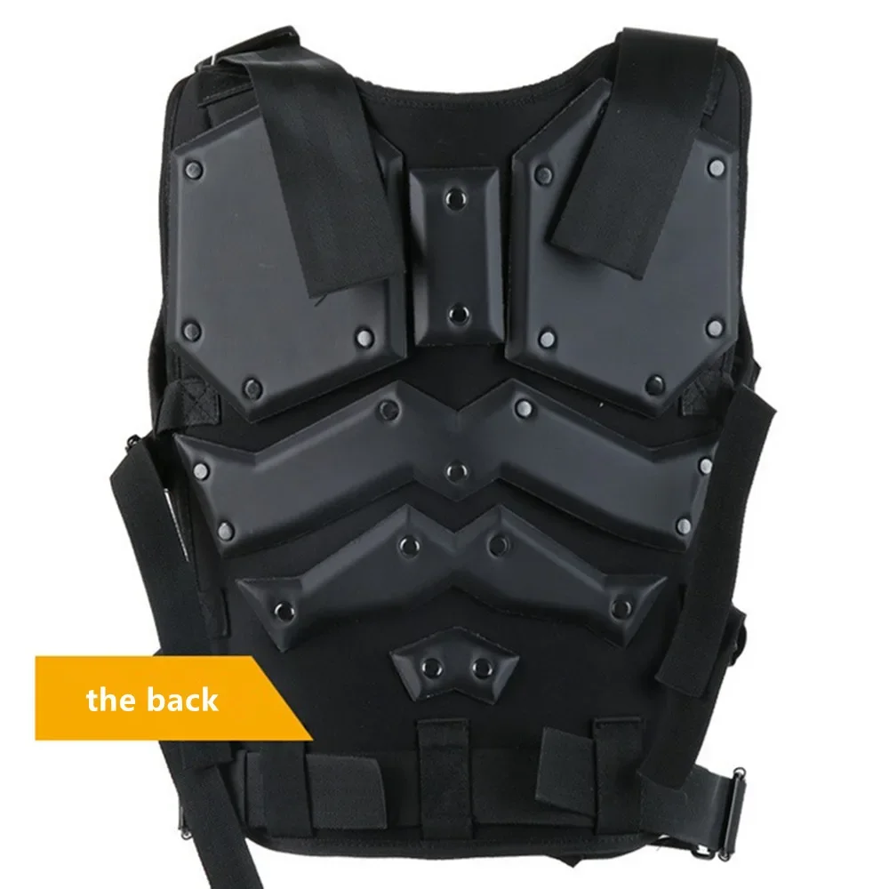 

Outdoor Extensible Safety Tactical Vest Lightweight Plate Carrier Body Armor MOLLE Hunting Airsoft Protect Gear Combat Uniform