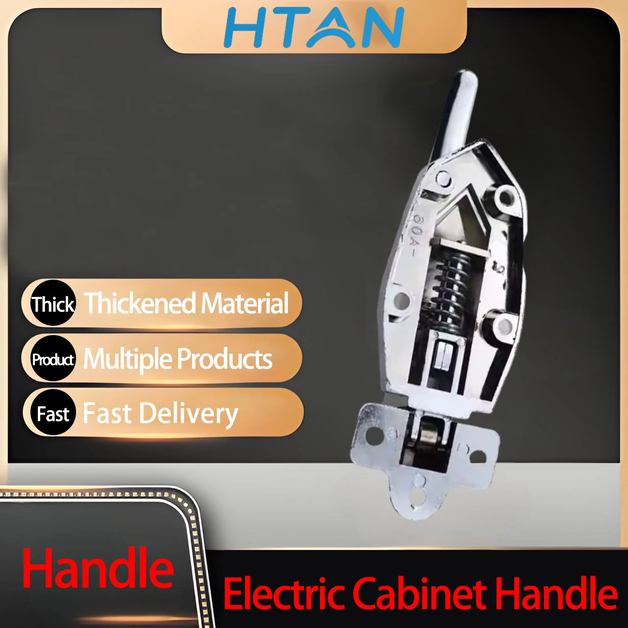 

Industrial Heavy Duty Door Handle Thermostat Oven Cabinet Lock for Medical Equipment Refrigerator Handle Lock