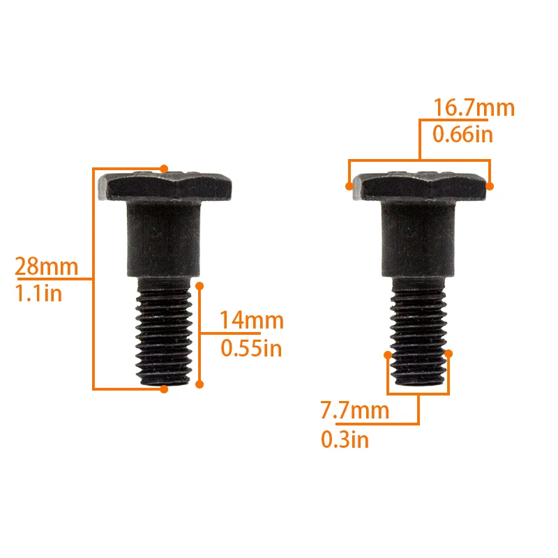 Lawn Mower Chainsaw Brush Cutter Clutch Screw Bolt Kit For 43cc 52cc Engine Garden Tools