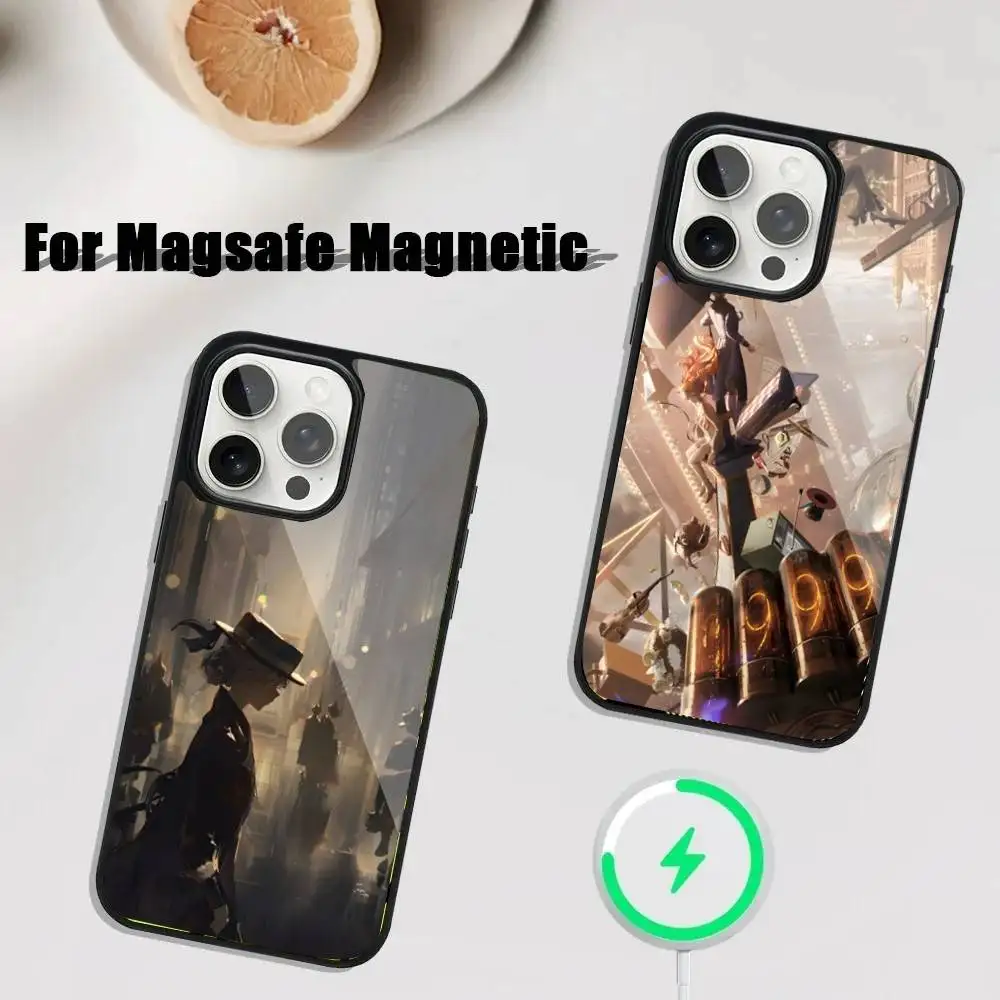 

Чехол для телефона R-Reverse 1999, для iPhone 17,16,15,14,13,12,11, Pro, Max, Plus, Mini, SE4, E с магнитной беспроводной зарядкой Magsafe