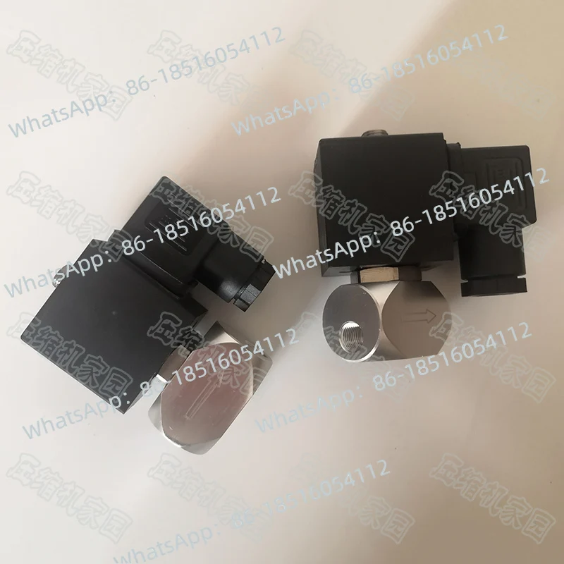 

JF Screw Air Compressor EAGURT Stainless Steel HQ191-22Q Solenoid Valve JF25-K2-Y