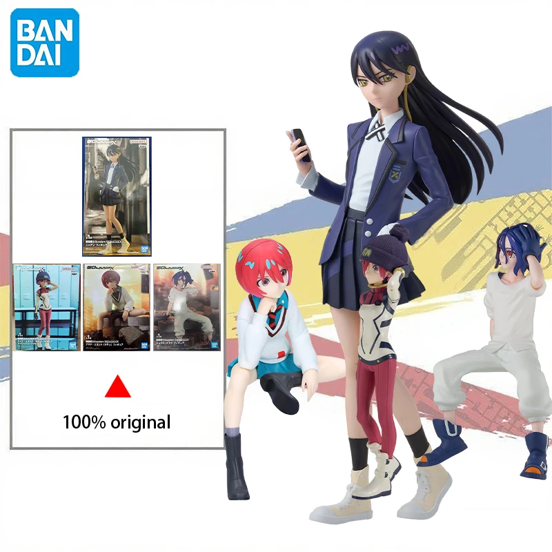 

In stock BANDAI Gundam GQuuuuuuuX Amate Yuzuriha Nyaan Shuji Ito Anime Action Figures Model Toy Collections Ornaments Gift