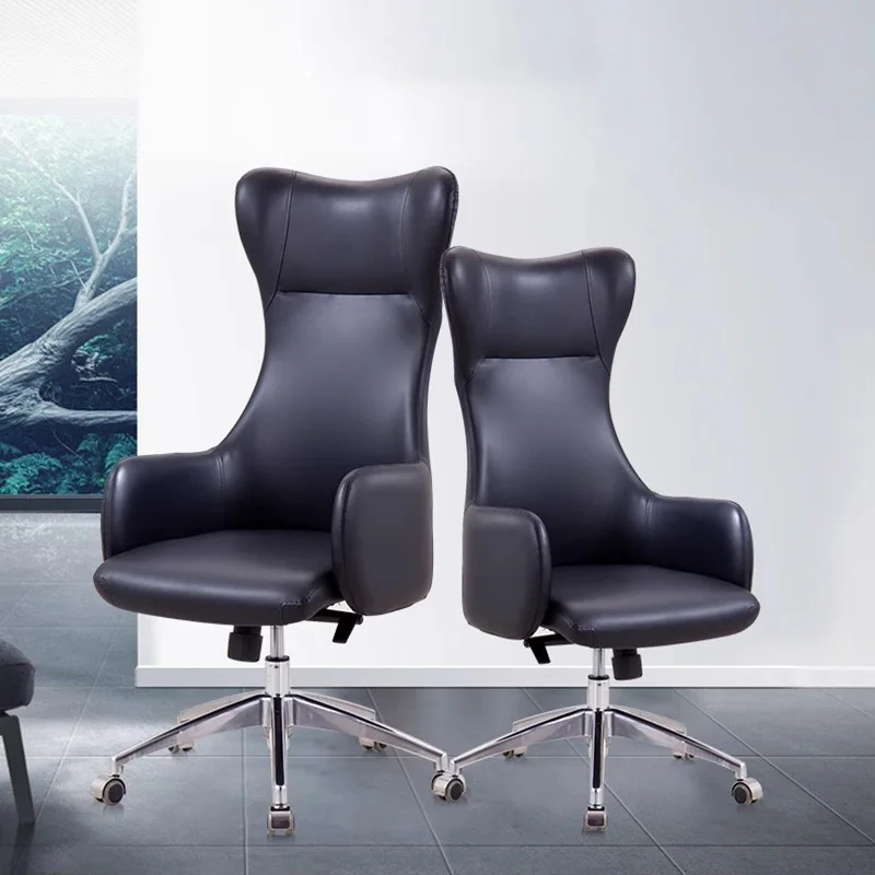 Comodo schienale scrivania sedia da ufficio salone trono girevole sedia da ufficio moderna mobile di lusso Silla Oficina mobili da teatro