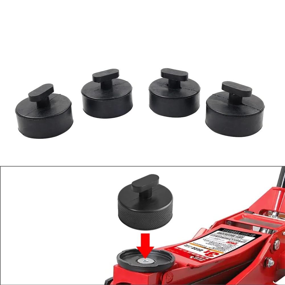 Jacking Lift Pad Jack Pucks 4Pcs For Chevrolet Corvette C6 Convertible 2005-2012 Rubber