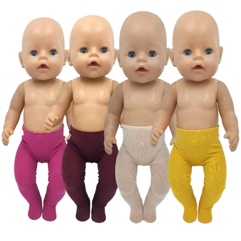 Doll Legging for 43cm Baby Doll Long Stock 18 Inch Doll Socks Accessories