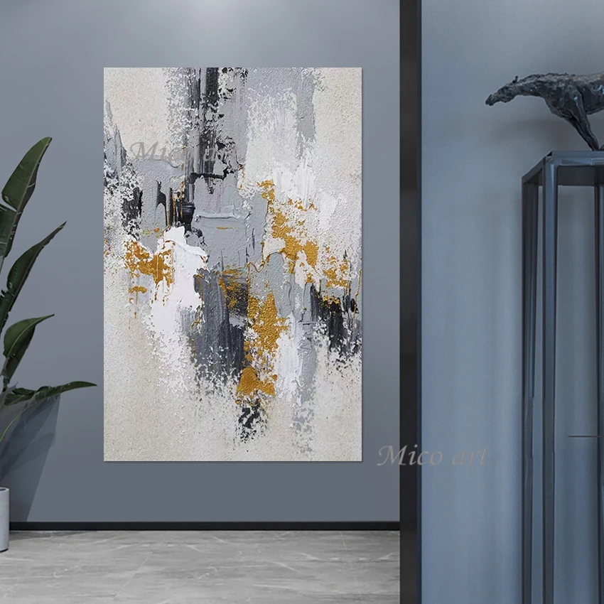 

Abstract Picture, Frameless, Canvas Artwork, Large Size Art Gallery Showpiece, Modern Design, Wall Paintings For Living Room