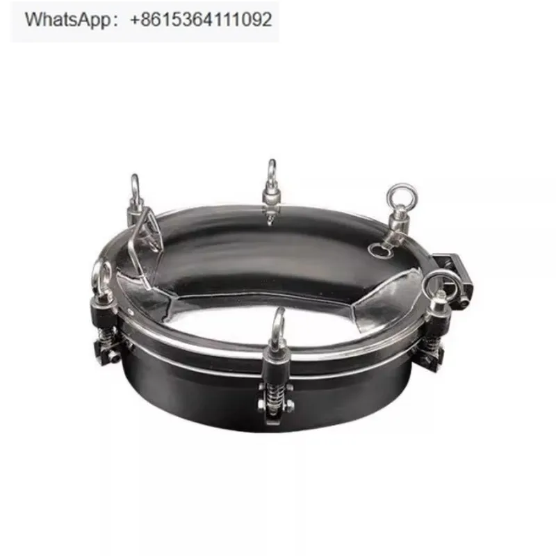 

Oval manhole, stainless steel oval pressure manhole cover, sanitary glass window manhole, outer opening manhole