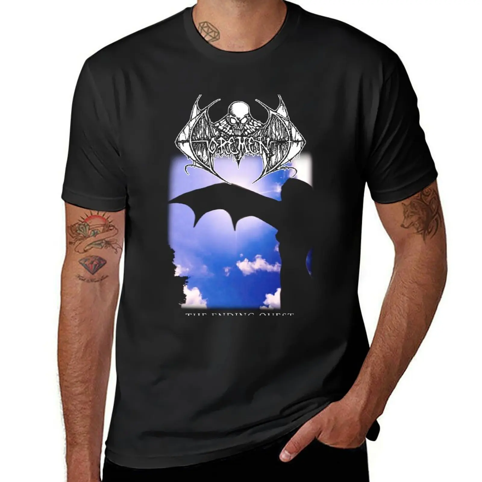 

The Ending Quest by Gorement Classic Old School Death Metal T-Shirt graphic t shirt vintage kawaii clothes mens fashion