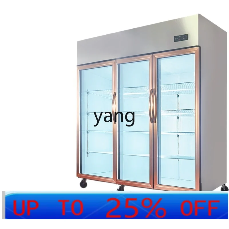 

CX display cabinet fruit and vegetable fresh-keeping cabinet tea refrigerator commercial