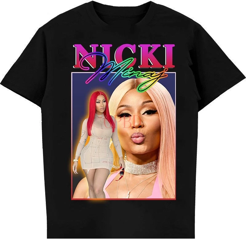 Nicki Minaj Vintage T Shirt Hypebeast T SHirt Inspiring Tees Music And Artist T Shirt