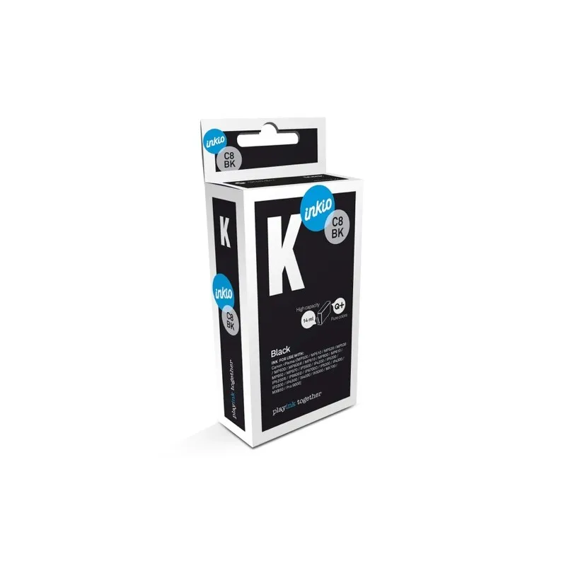 Alternative ink cartridge Canon black C8BK, replaces a CLI-8BK - 0620B001 CCCLI8BKC 8400250017728 imprimirbien.com