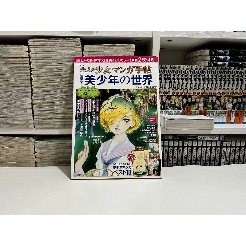

World of Beautiful Boys The Art of Keiko Takemiya, Ryoko Yamagishi Moto Hagio Japanese Edition