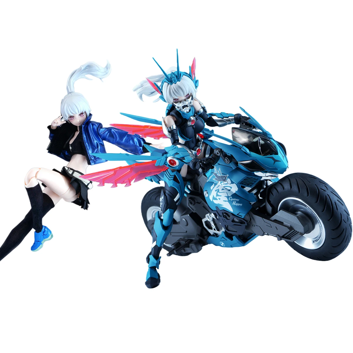 

HIPLAY NUKE MATRIX FF0120 Cyber Forest Fantasy Girls Series Cyclone Hopper Yip Fung Sim 1/12 Scale Assembly Model Kits