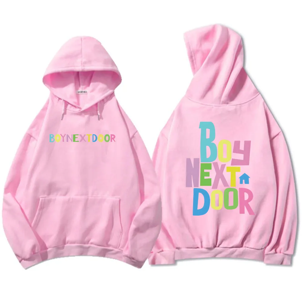 BOYNEXTDOOR Band Hoodies Sudaderas Men/Women Clothing Long Sleeve Casual Hooded Pullovers Sweatshirt Korean Style Moletom