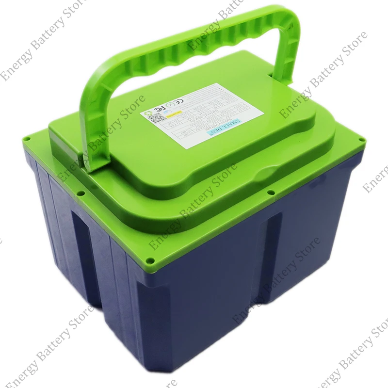 حزمة بطارية Lifepo4 48 فولت 20 أمبير في الساعة 16S1P، مدمجة 30A1500W BMS LED، مناسبة لبطارية يخت RV للسفر والتخييم المحمولة
