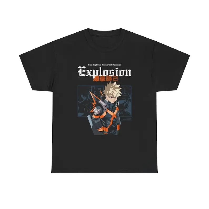 Anime retro T-shirt, 100% cotton, all sizes for men and women Comic lovers