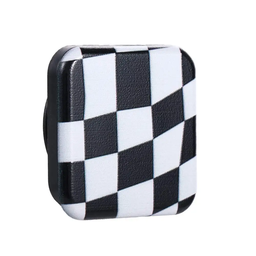 Support de téléphone cadeau pour son téléphone portable poignée de doigt miroir Compact support de téléphone miroir de maquillage miroir à carreaux miroir cosmétique