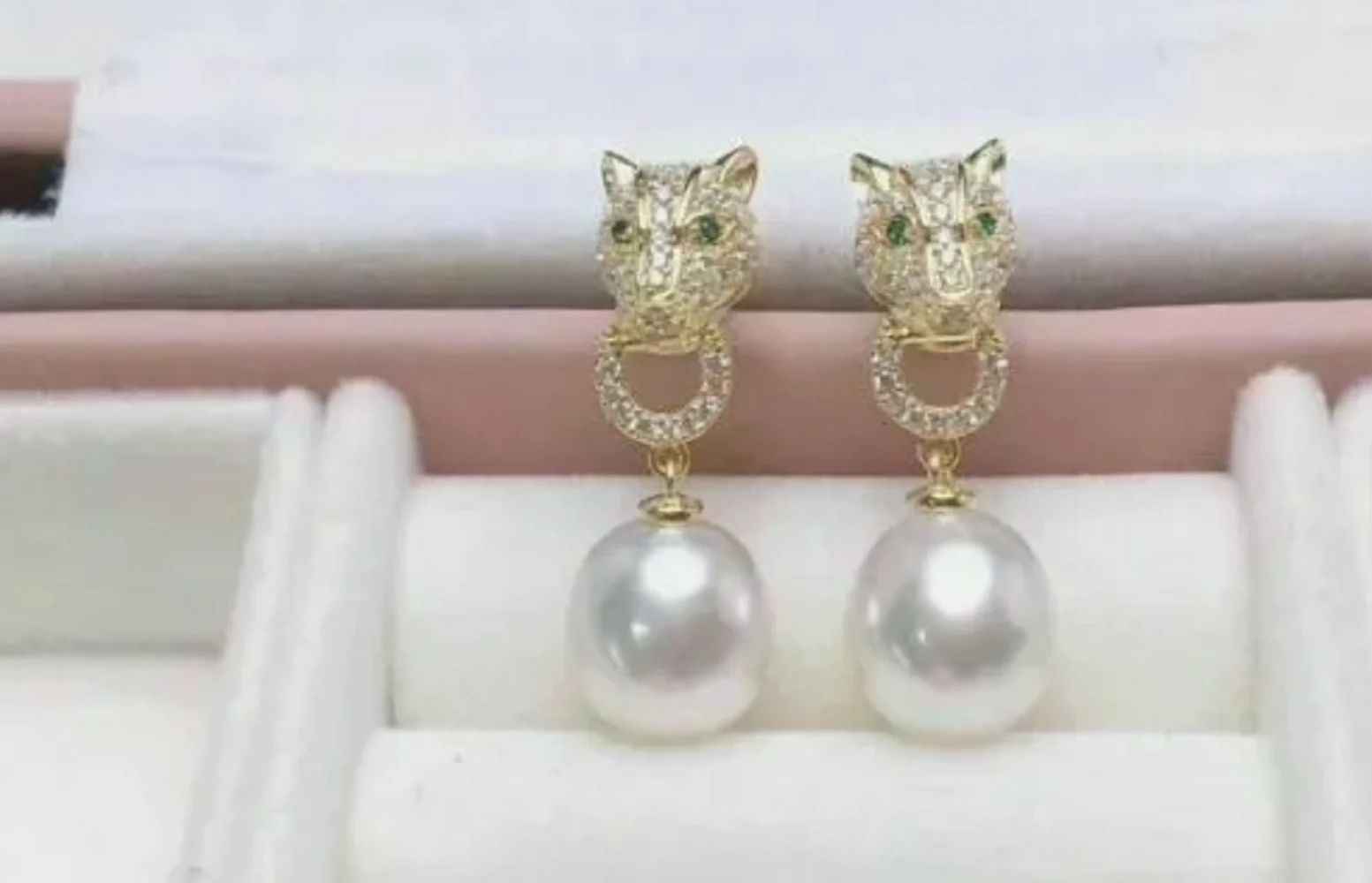 

Великолепные серьги-подвески с круглым белым жемчугом Южного моря AAAA 10-11 мм 925 s 9-10 мм 11-12 мм 12-13 мм