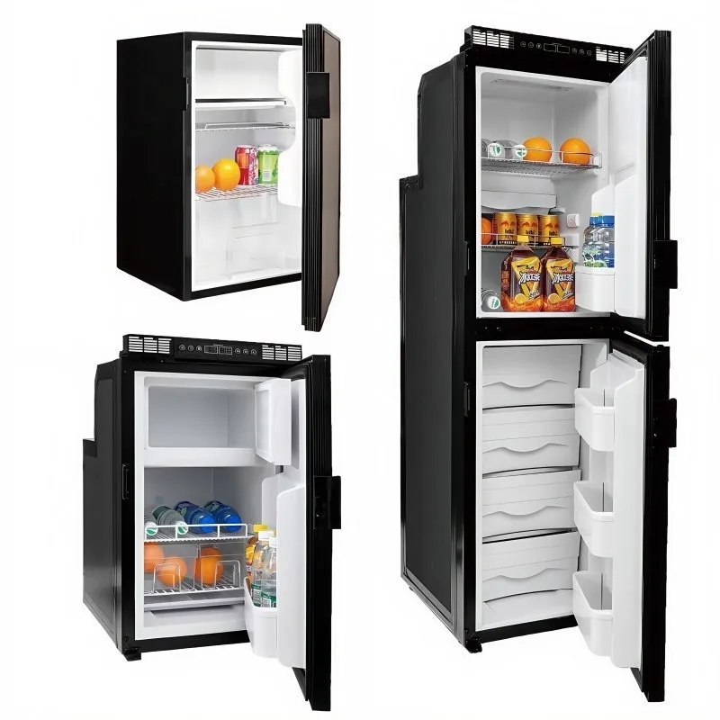 S RV Yacht Refrigerator 12V24V Refrigerated and Frozen 48V
