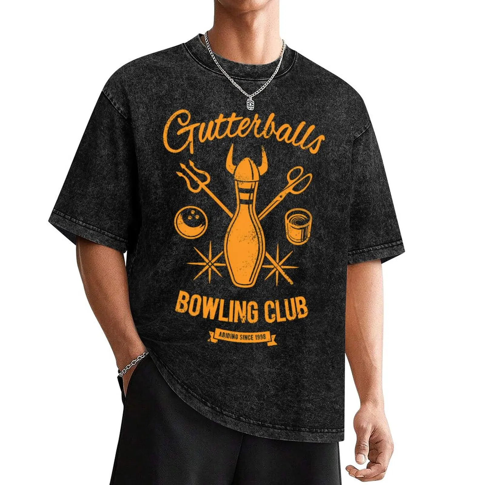 Gutterballs Bowling Club T-Shirt cheap stuff anime stuff shirts graphic tee mens plain t shirts