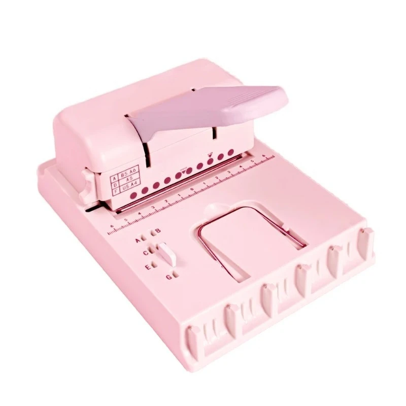 C-oil Binding Machine  Ir-on Ri-ng Binder Loose-Leaf  Puncher