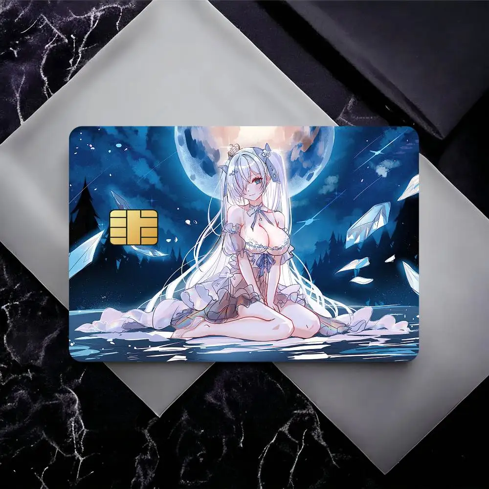 Game C-Cinderella Credit Card Skin Stickers For Bank Card Bus Metro Card Sticker Waterproof Gift