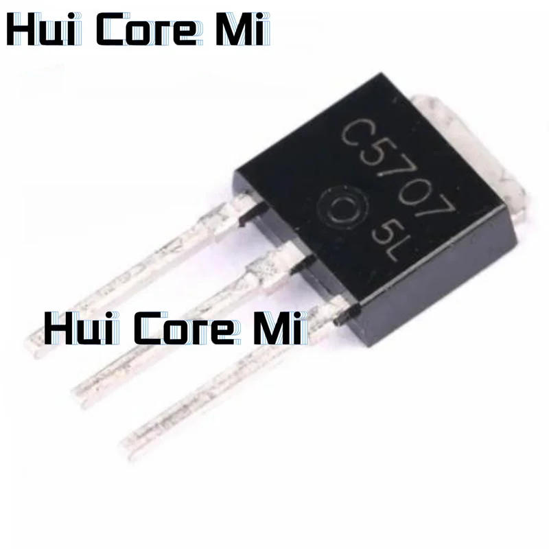 10PCS 2SC5707 TO-251 C5707 TO251 2SC5706 C5706 2SB1203 2SD1803 B1203 D1803 2SD1804 D1804 Transistor