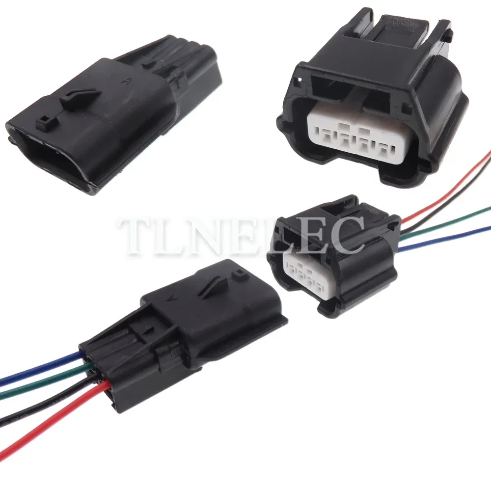 4 Pin Way Car Intake Pressure Sensor Waterproof Connector With Wires Auto Air Flowmeter Wire Sockets 7283-8853-30 7282-8853-30