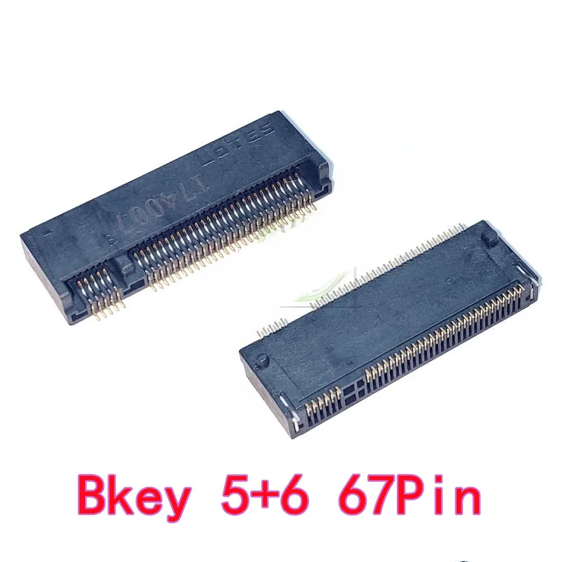 5 قطعة مقبس NGFF/M.2 موصل واجهة لمقبس أنثى SSD 67P A/B/E/M مفتاح ، 2.3/3.2/4.2/8.5H