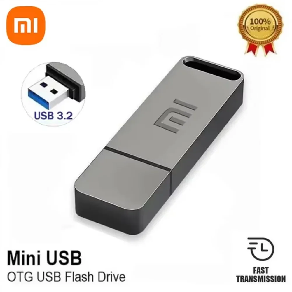 Xiaomi MIJIA Ultra Usb محركات أقراص فلاش 16 تيرا بايت USB 3.1 عالية السرعة محرك القلم USB 2 تيرا بايت 4 تيرا بايت بندريف 8 تيرا بايت الكمبيوتر/الكمبيوتر المحمول ذاكرة USB هدية عيد