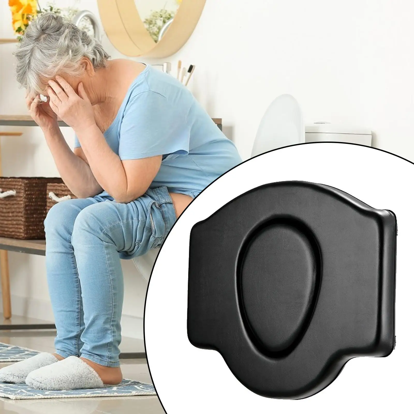 

Подушка для стула-комода, водонепроницаемый чехол, сиденье для душа, сиденье для унитаза для пожилых людей, стул для душа, инвалидная коляска, прикроватный комод для инвалидов