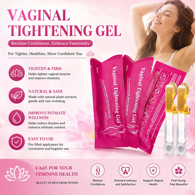 50pcs Vaginal Tighten Shrinking Gel Chinese Herbs Anti Inflammation Trichomonas Itching Uterus Nursing Gynecological Gel