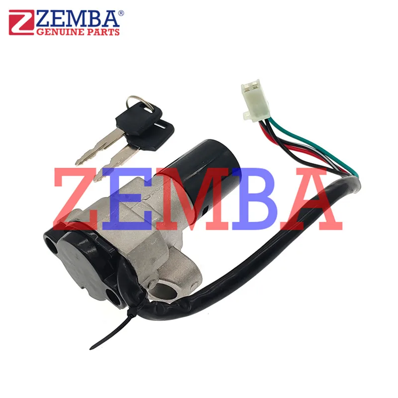 

IGNITION KEY SWITCH IGNITION LOCK 4 FEMALE PLUG FOR SUZUKI EN125-HU AX4 GS125 M/N HJ125 YUMBO GTS125