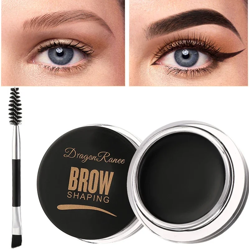 3D Wild Eyebrow Cream Makeup Natural Waterproof Lasting Matte Eyebrow Gel Contouring Eyebrows Brow Styling Wax Eyebrow Enhancer