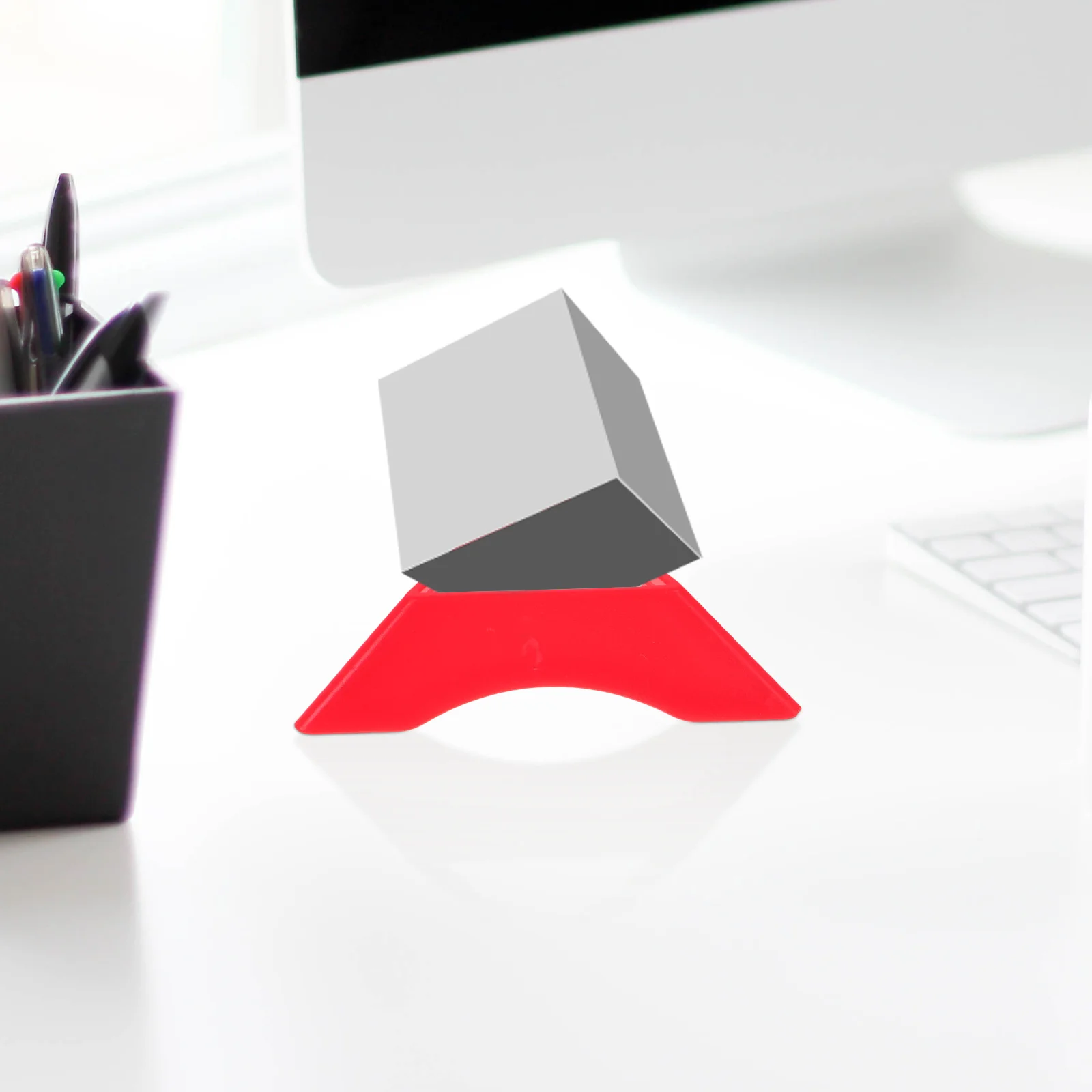 20Pcs Bunte Dreieck Basis Cube Ständer Stabile Stativ Halter Display Puzzle Organizer Multiangle Tragbare Unterstützung für Sammlung