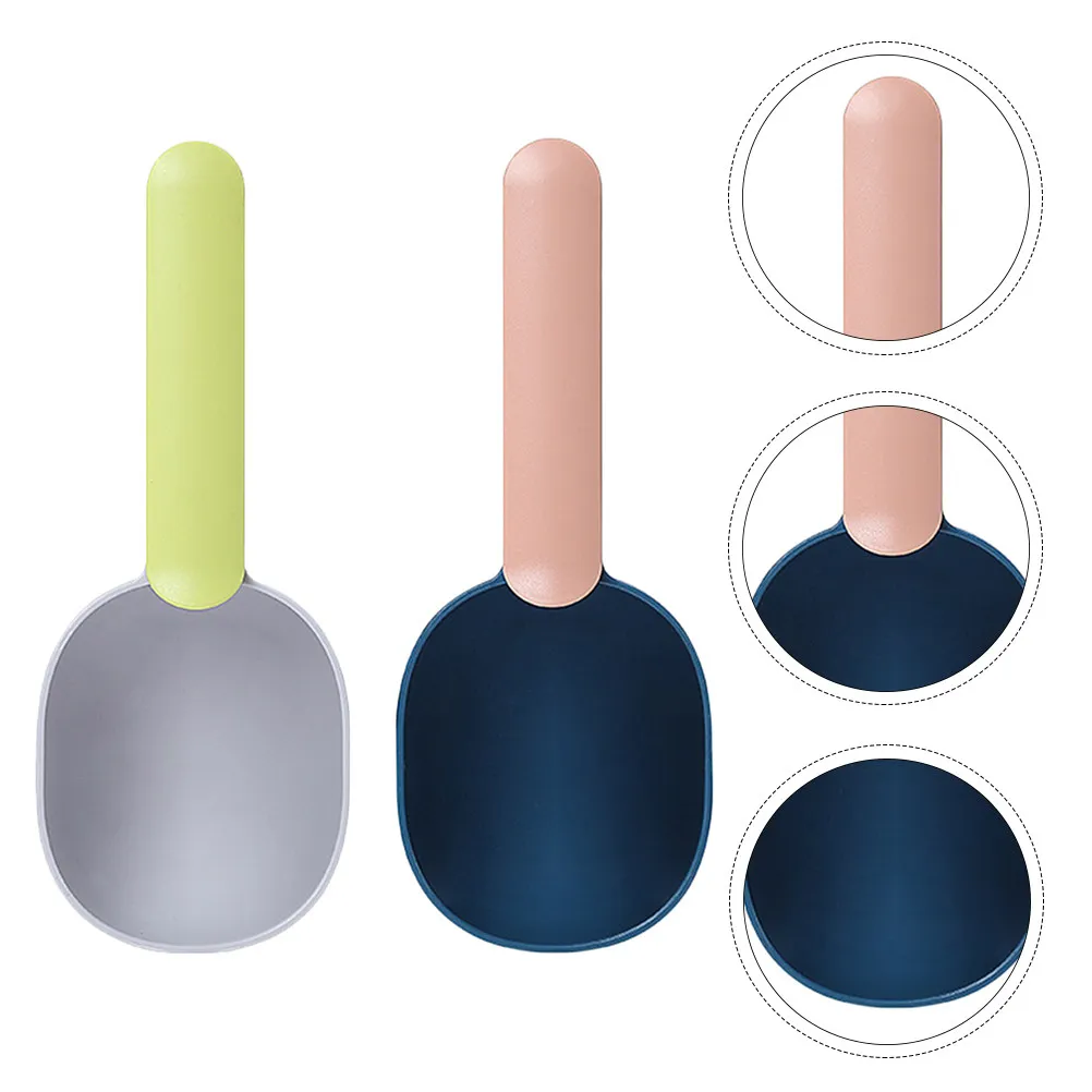 2Pcs Heavy Duty Pet Food Scoop Made of Quality ABS Material for Dry Dog Cat Food Scooping Convenient Hygienic Feeding Tool Pet
