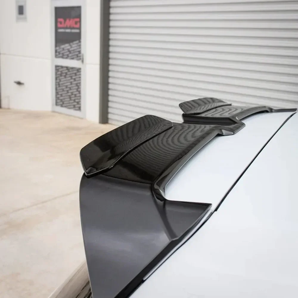 For Oettinger Roof Spoiler Extentions Flaps Rear Wing Winglets Fit Volkswagen Polo MK5 6R 6C GTI 2009-2017 Custom Body Kit