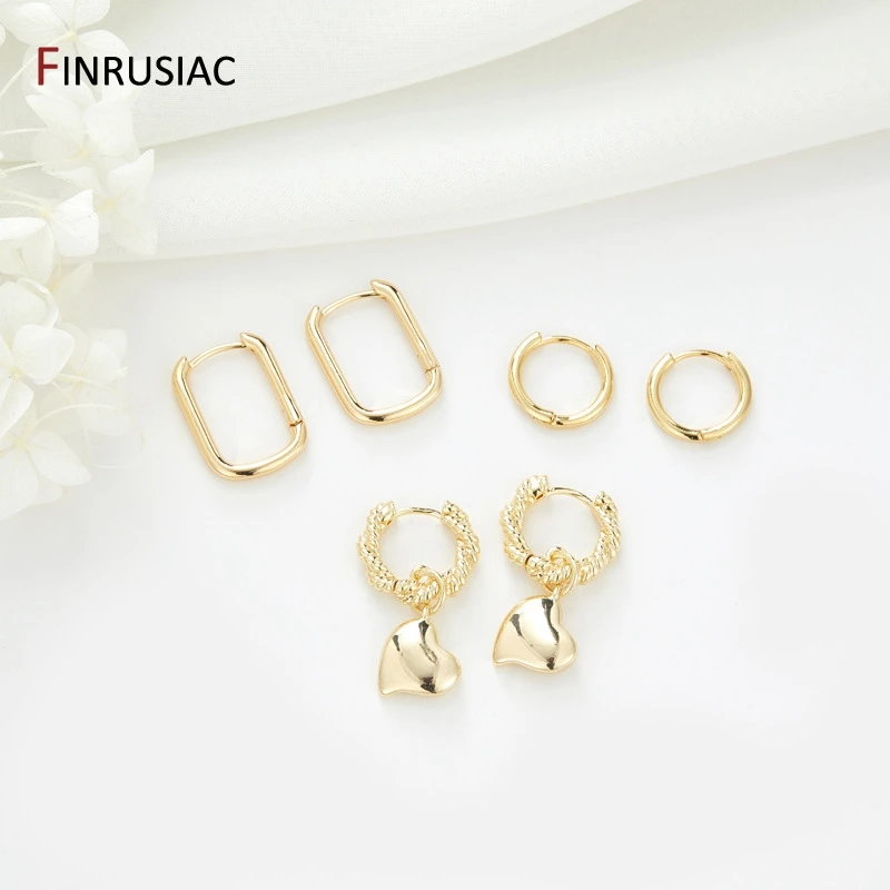 2022 New Trendy Women Twist Love Element Earrings High-quality Temperament Ear Buckle For Female Fashion Simple Jewellery Gifts