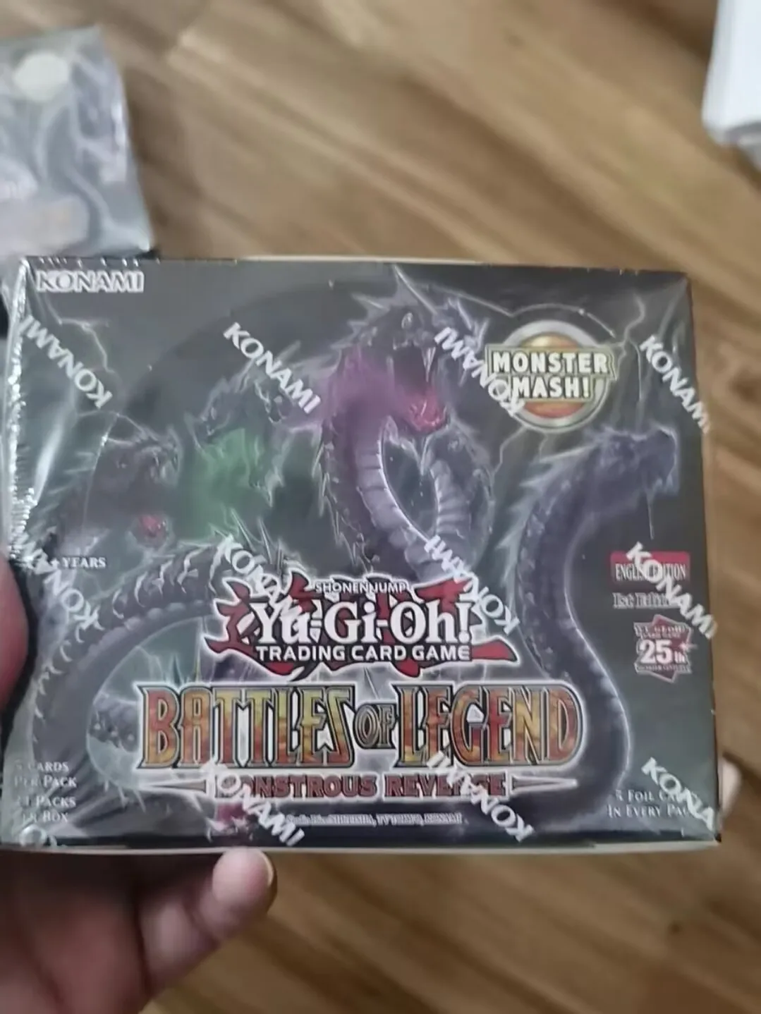 Yugioh KONAMI Duel Monsters TCG Battles of Legend Monstrous Revenge BLMR English 1st Edition Collection Sealed Booster Box