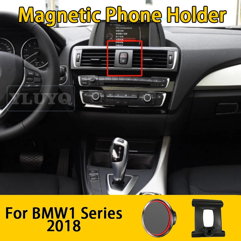 

For BMW 1 Series F20 2018 Car Phone Holder, Car Air Vent Magnetic Gravity Mount, 360° Multi-Angle Fixed Car Accessory