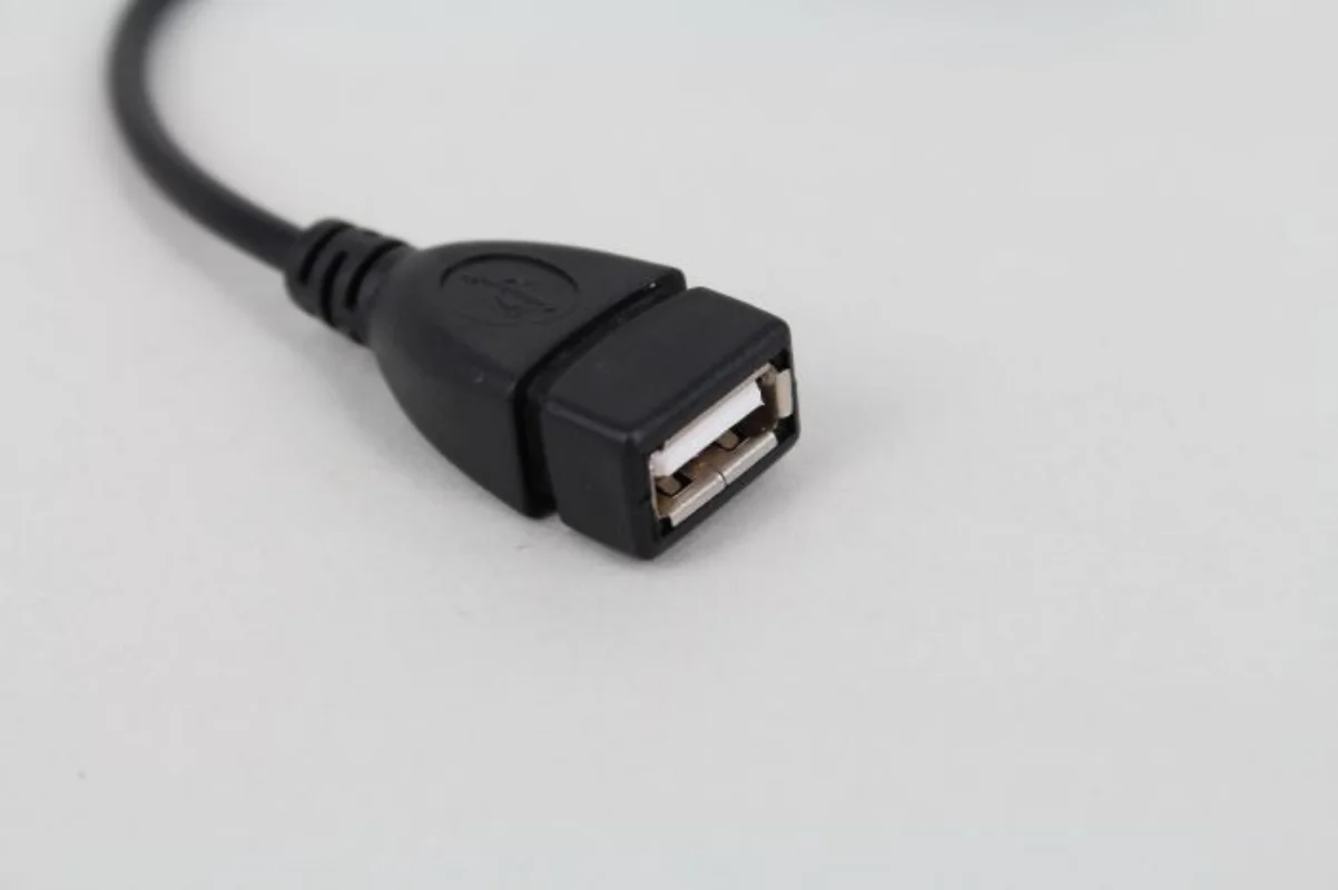 Nowy kabel USB 2.0 typu A żeński na USB B męski skaner Kabel do drukarki Przedłużacz USB do drukarki Adapter 50 cm