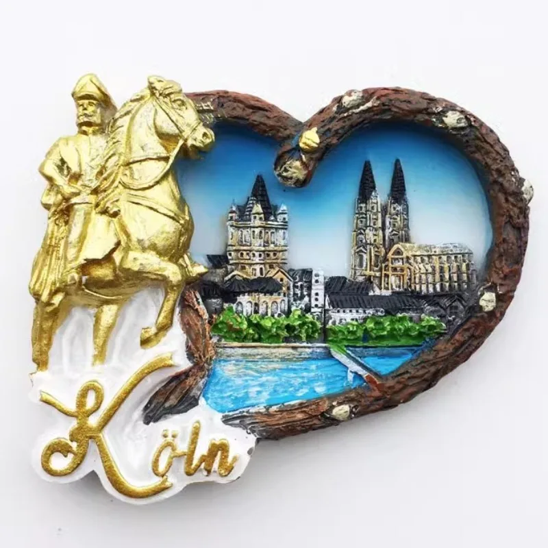 Germany Travelling Souvenirs Fridge Magnets Schloss Hamburg Nürnberg Burg Hohenzollern Schwarzwald Bremen Fridge Stickers Gifts