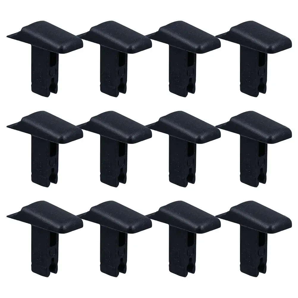 

12 Pcs Ladder Switch Telescoping Foldable Replacement Parts Extension Ladder Switches Universal Push Button Durable PP Material