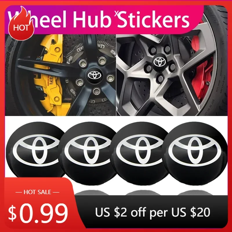 

Для Toyota 2026 Горячие колпаки ступицы 56 мм, центральная крышка ступицы колеса автомобиля, крышка обода, эмблема, наклейка на колесо, наклейки для Toyota C-hr Prado Yari