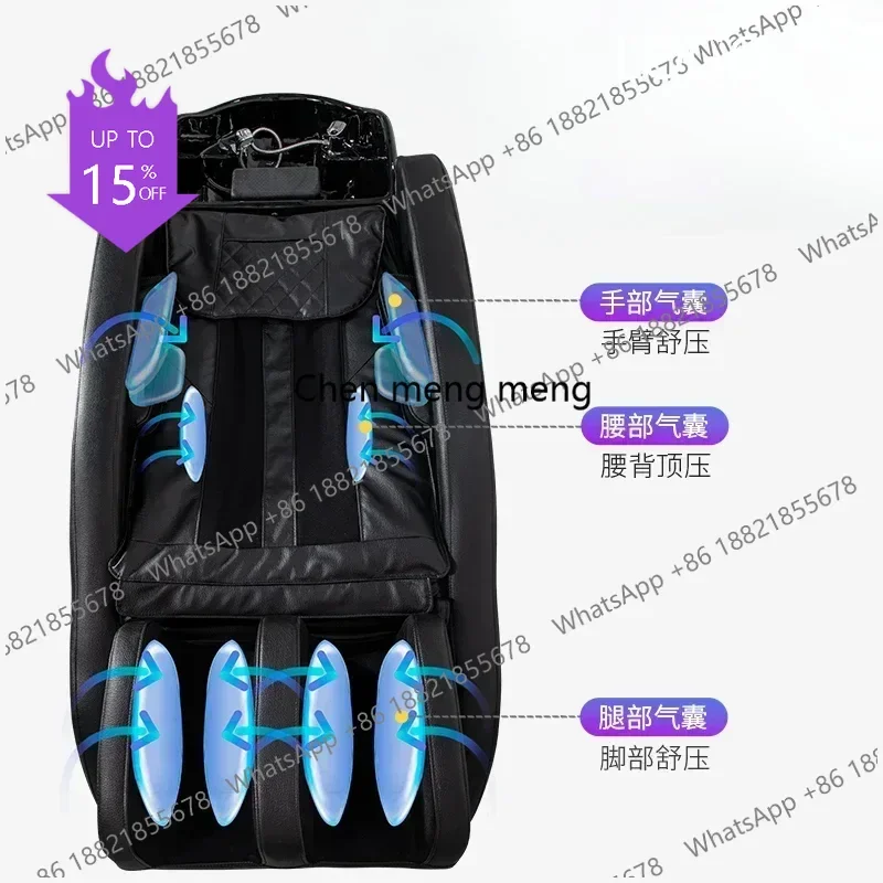 

Многофункциональные массажные кресла-мойки D80 Smart Electric для парикмахерских и спа-салонов, эргономичные, для мытья головы, мебель для салонов красоты