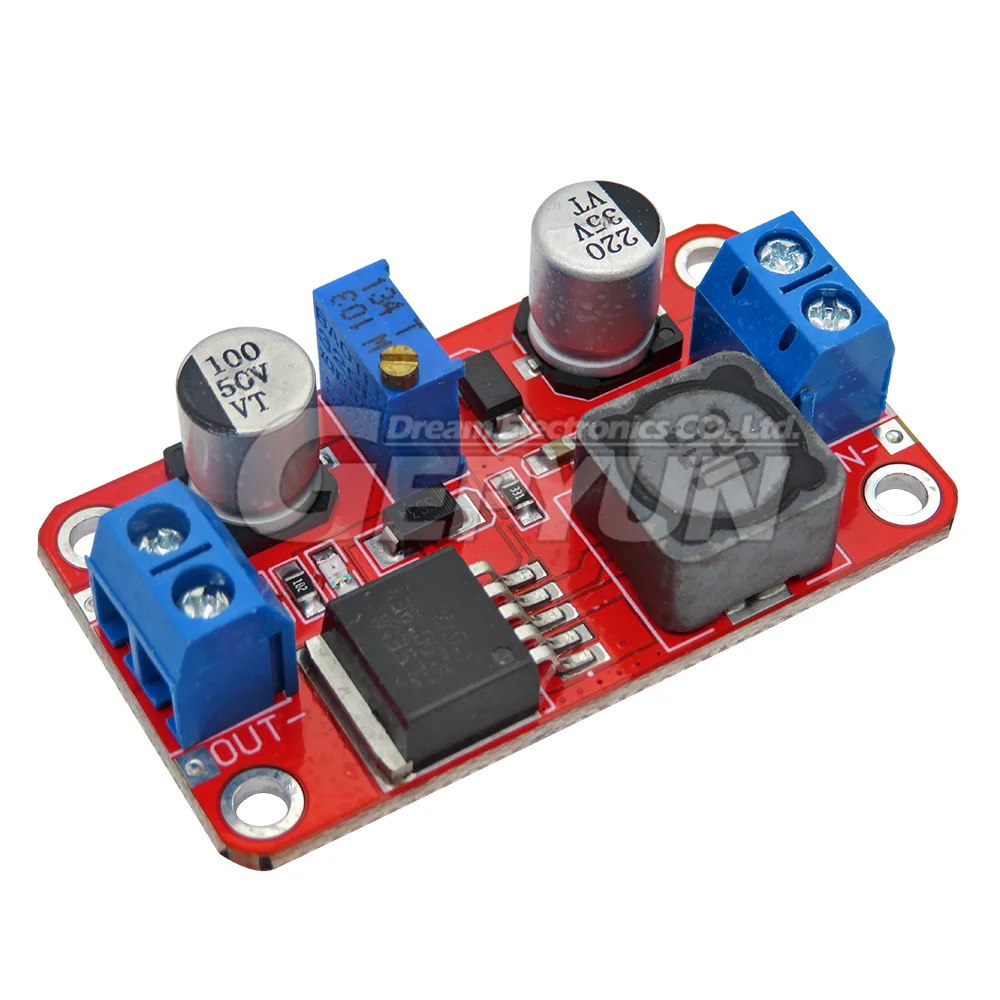 XL6019 step-up 5A Current DC to DC 3V-35V to 5V-40V Adjustable Boost Power Supply Board Module