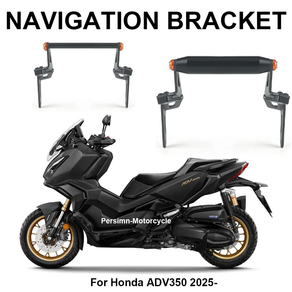 Barras De Protección Negra Para Honda ADV 350 (2022-) | Tienda Oficial