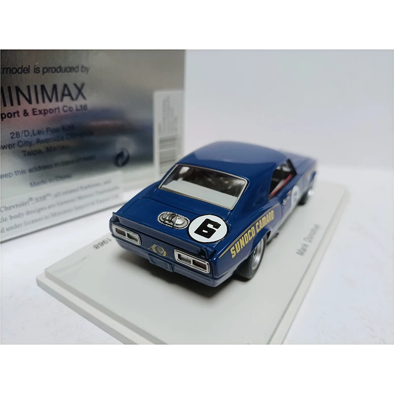 Spark 1:43 Gewinner aus Kunstharz, Trans Am 1968, Rennwagenmodell, Klassiker, Erwachsenen-Souvenir, Geschenk, statische Anzeige