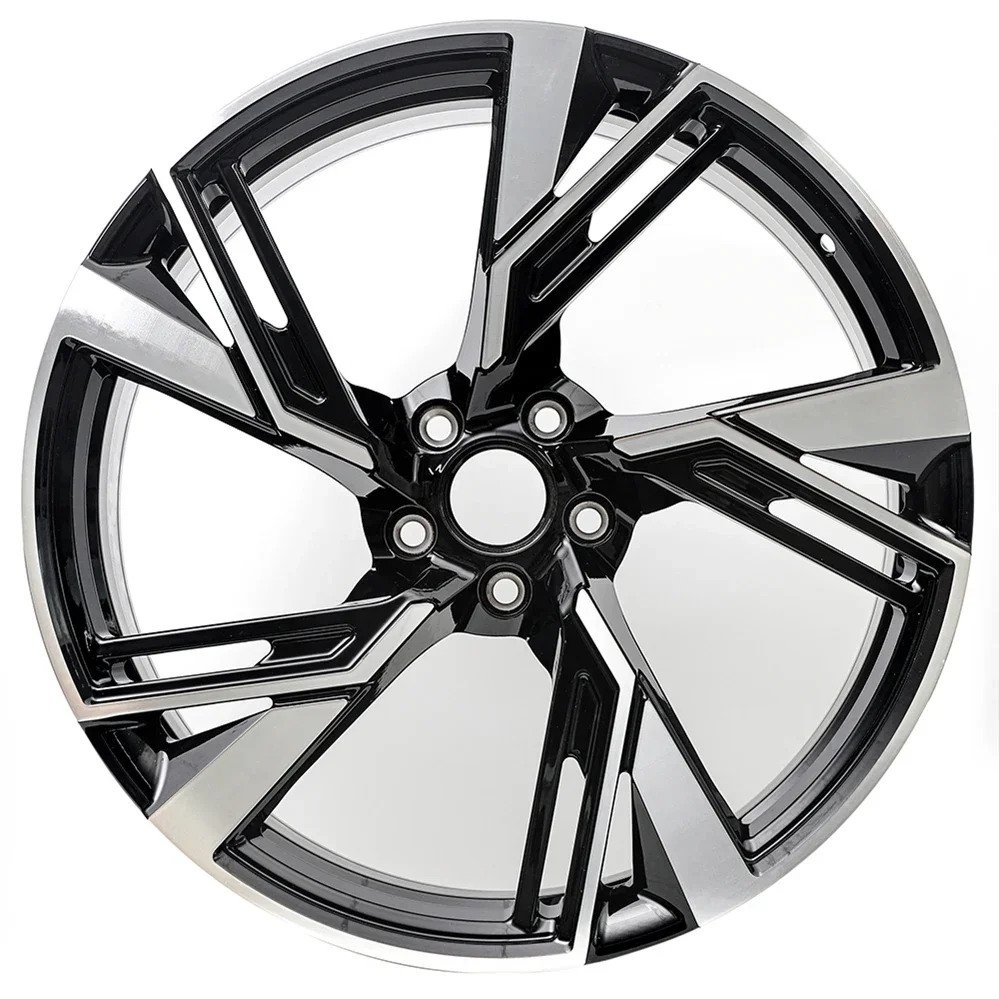 19 RS6 Style Forged Alloy Wheels Black Machined RS6 Style Rims New Condition for Audi 35mm ET